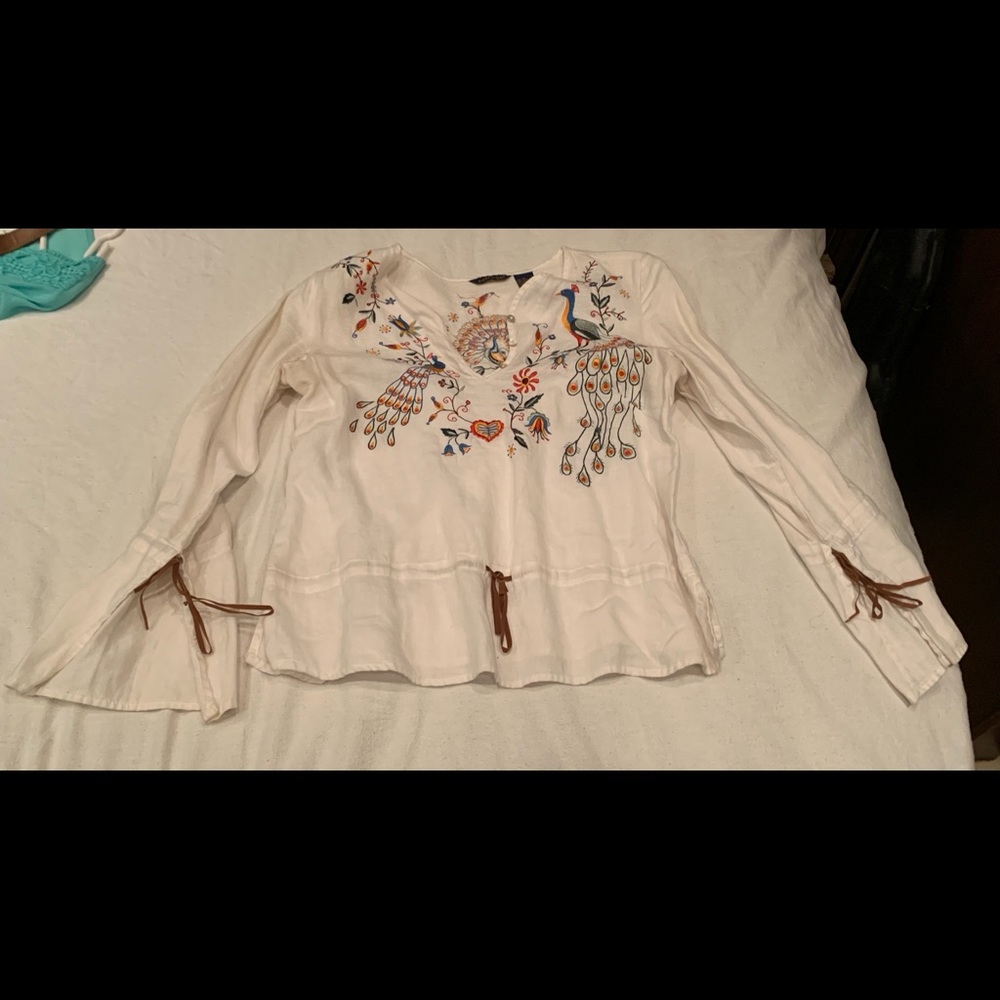 Peacock blouse